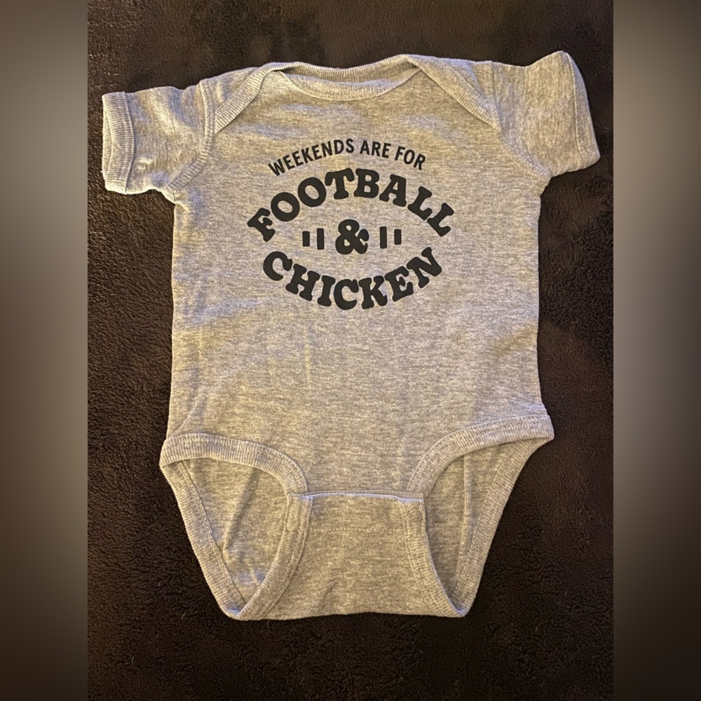 Chick-fil-A brand baby onesie